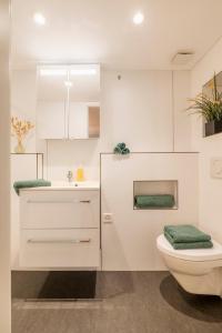 Ένα μπάνιο στο Das aussergewöhnliche Gäste- und Ferienhaus