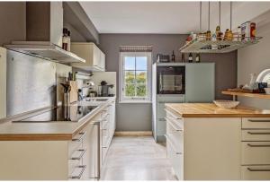 Η κουζίνα ή μικρή κουζίνα στο Strandvilla Kamperland