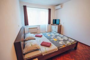 Кровать или кровати в номере Apartment in the city center