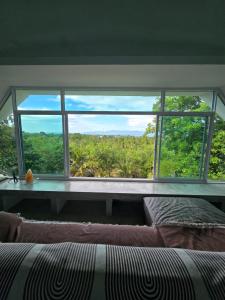 Naturlandskabet i nærheden af villaen