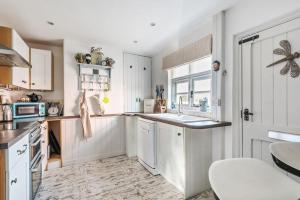 Una cocina o cocineta en Pinkleton