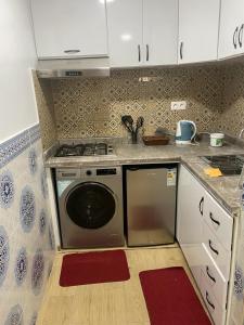 Η κουζίνα ή μικρή κουζίνα στο Appartement Médina Rabat - Face à Bab El Had, Centre Ville