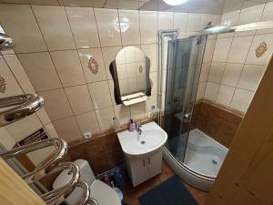 Ένα μπάνιο στο Лісовий Затишок