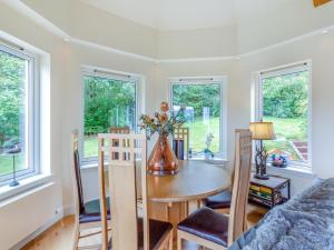 Χώρος καθιστικού στο Lochcarron Lodge