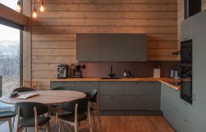 Køkken eller tekøkken på Boreal Villa Kilpisjärvi