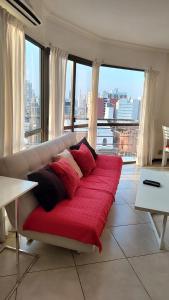 Χώρος καθιστικού στο Apartamento 4 de Enero