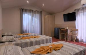 Postel nebo postele na pokoji v ubytování Todorovi Guest House + 93 fotografií