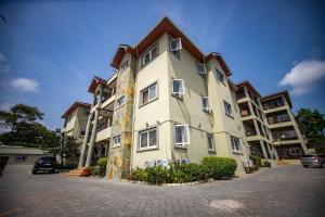 Bygningen som lejligheden ligger i