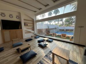 Posezení v ubytování Salalah Social Club