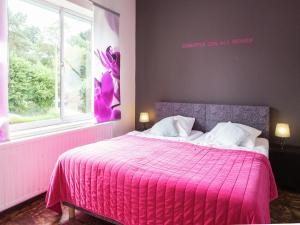 Postel nebo postele na pokoji v ubytování Le Beau Souvenir, Noiseux