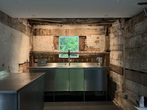 Kuchyň nebo kuchyňský kout v ubytování Croft Lodge Studio + 30 fotografií