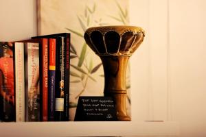 Knihovna v apartmánu