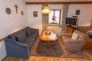 Et opholdsområde på Bauernhof Daurerhof Ferienwohnung