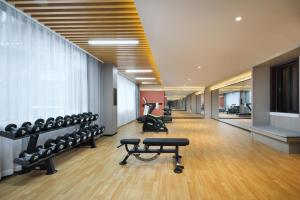 Γυμναστήριο ή/και όργανα γυμναστικής στο Yicheng Hotel Guilin Liangjiang Sihu East-West Alley Branch