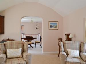 Istumisnurk majutusasutuses Stable Cottage