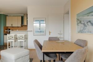 Η κουζίνα ή μικρή κουζίνα στο App Meerzeit