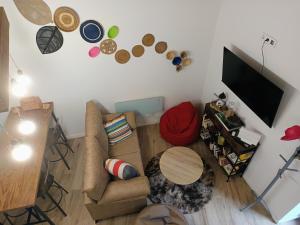 Posezení v ubytování Casa do Renque