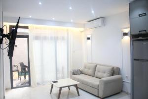 Posezení v ubytování Nouvel appartement moderne