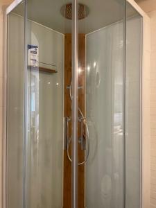 Koupelna v ubytování Casa Osseja