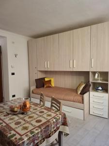 Χώρος καθιστικού στο La Casa Del Borgo