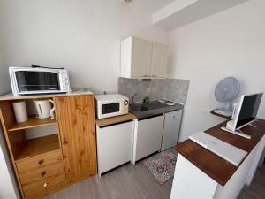 Køkken eller tekøkken på Hirondelles 3