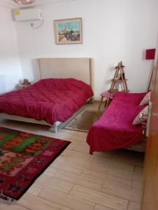 Postel nebo postele na pokoji v ubytování Modern Oasis S0 - Rare stylish apartment