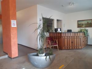 El lobby o recepción de VULKAN Residenz Hotel I Self Check-in