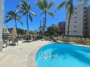 Πισίνα στο ή κοντά στο Apto em Intermares | Quarto Casal Estúdio #VF510