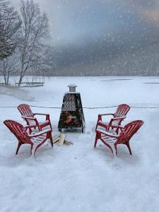 Château Morritt v zimě