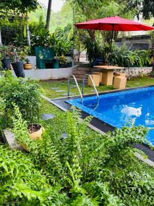 Bazén v ubytování Soul Villas & Cabana Near Beach with Pool nebo v jeho okolí