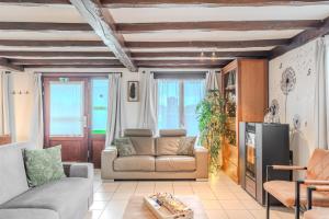 Posezení v ubytování chaletje tis-ier-goed