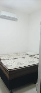 a mattress on a bed frame in a room at Casa Mar in Prado