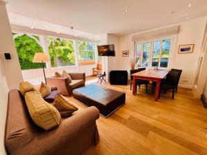 Et opholdsområde på Appartement Schmale Heide + 13 billeder