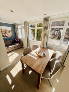 Istumisnurk majutusasutuses Appartement Halbinsel Mönchgut