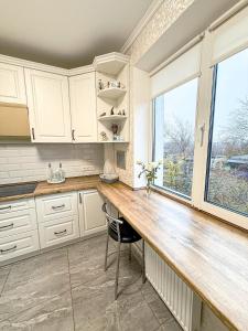 Nhà bếp/bếp nhỏ tại Апартамент Комфорт Кривий Ріг