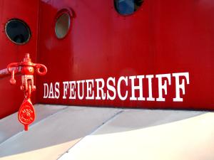 Certifikát, hodnocení, plakát nebo jiný dokument vystavený v ubytování Das Feuerschiff