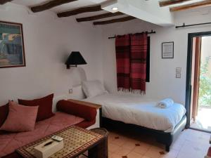 Ένα ή περισσότερα κρεβάτια σε δωμάτιο στο La casa de alma