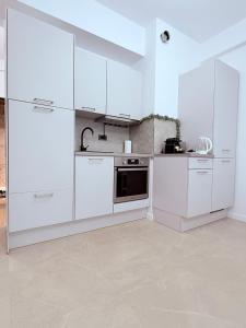 Køkken eller tekøkken på Holidays Sea Vibes One