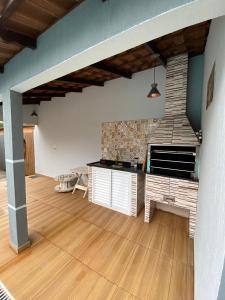 Кухня или мини-кухня в Casa Descanso Cataratas
