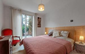 Giường trong phòng chung tại Belle Villa Vue Mer +27 ảnh