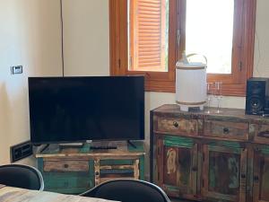 Et tv og/eller underholdning på Ferienhaus Costa Almeria