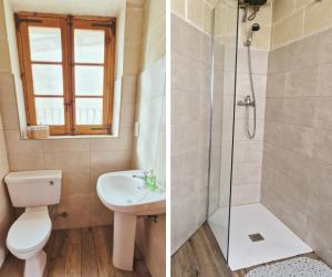 Koupelna v ubytování Sunset Castle House with Pool + 11 fotografií