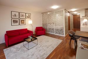 Χώρος καθιστικού στο Consulat des Weins