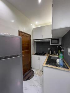 Η κουζίνα ή μικρή κουζίνα στο Appartement Duplex indépendant