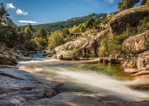 Naturlandskabet i nærheden af feriehuset