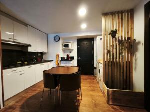 Køkken eller tekøkken på La casa Calabaza