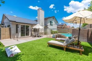 Zahrada ubytování Gilbert Getaway - pool+games+pool table