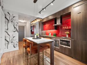 Kuchyň nebo kuchyňský kout v ubytování Grand Park Suites - Toronto's Convention District + 43 fotografií