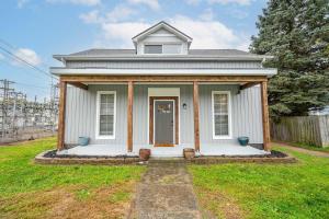 Bygningen som feriehuset ligger i