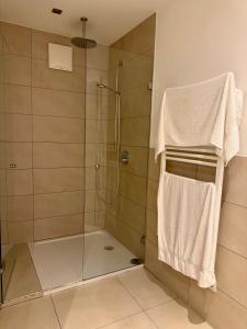 Koupelna v ubytování Apartment P6 Oberndorf direkt an der Piste mit Blick auf den Wilden Kaiser